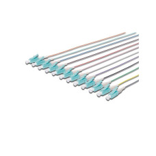 Оптичний патчкорд Digitus LC симплекс OM3 50/125, 2м,12 шт (DK-25332-02/3)