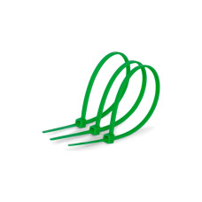 Стяжка 150мм/2.5мм, зелена, 1000шт=уп. Voltronic (21149)