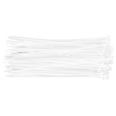 Стяжка Neo Tools 100шт, пластик, 2.5x200мм, біла (01-601)