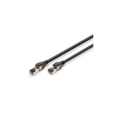 Патч-корд 0.5м, S/FTP, cat 8.1, AWG 24/7, LSZH, black Digitus (DK-1843-005)