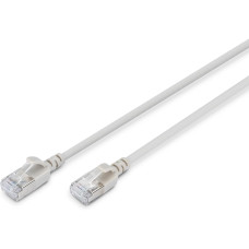 Патч-корд 2м, FTP, cat.6A, Sliim, AWG 32/7, Cu, LSZH, grey Digitus (DK-1632-A-020S)